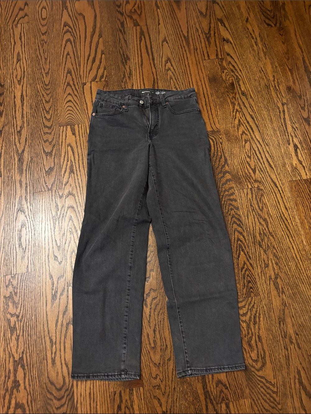 Old navy high rise OG LOOSE black jeans size 4